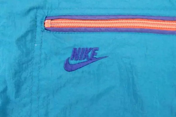 Vintage Nike ACG Men's Windbreaker Jacket SZ M Sea Green Grape Purple Pockets