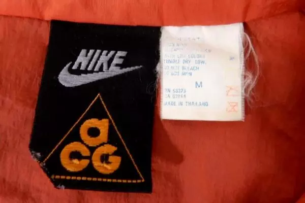 Vintage Nike ACG Men's Windbreaker Jacket SZ M Sea Green Grape Purple Pockets
