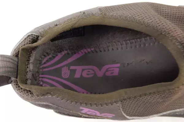 Teva Women's Slip On Water Swimming Shoes Size 9 Black Grey 4301