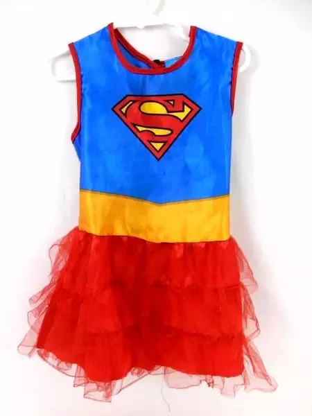 Rubies Costumes Supergirl Costume Dress with Cape Girl's Size S