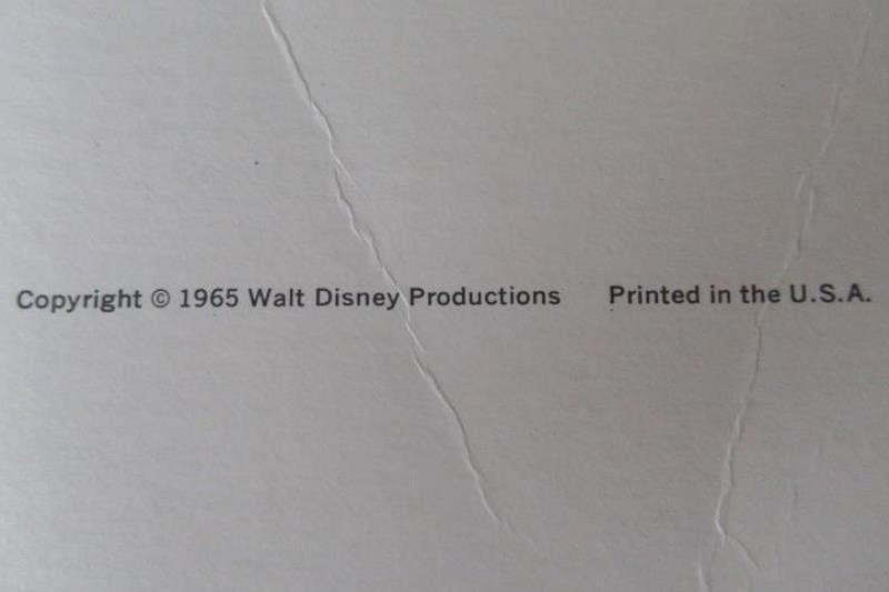 Walt Disney Winnie the Pooh Disneyland Records 3928 1965