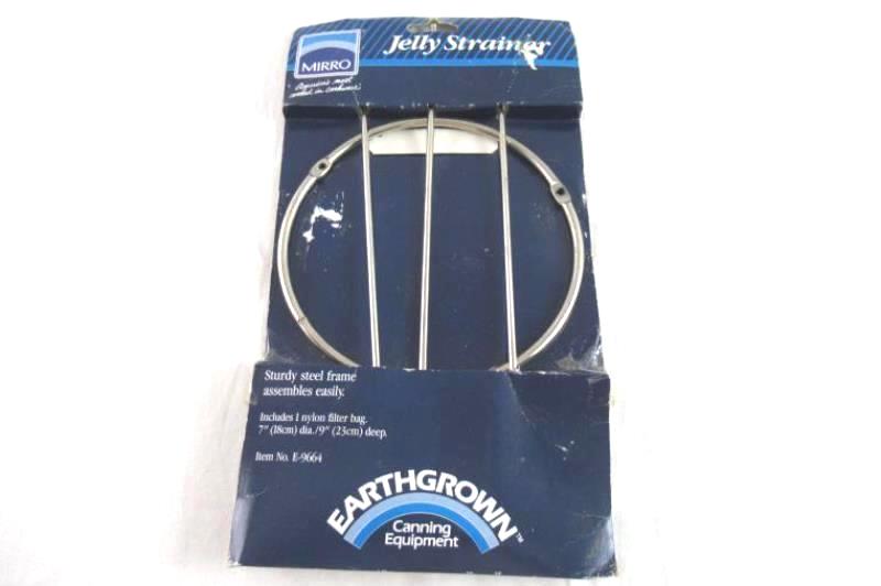 Mirro Earthgrown Jelly Strainer Canning with Nylon Filter Bag