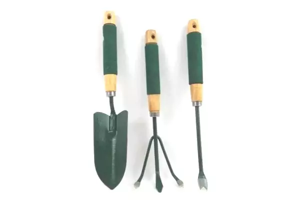 Bond #653 3 Piece Gardening Hand Tools Set Foam Grip Hammertone Finish