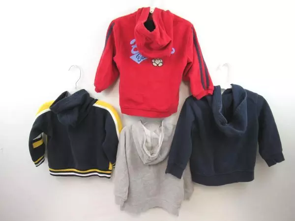 Lot of 4 Urban Extreme Jumping Bean Old Navy Carters Hoodies Toddler Boys 18/24M