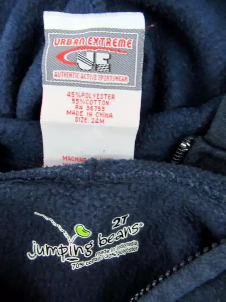 Lot of 4 Urban Extreme Jumping Bean Old Navy Carters Hoodies Toddler Boys 18/24M