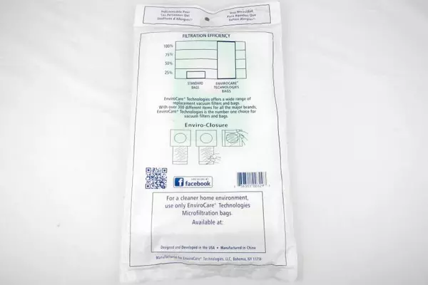 EnvirocareType W2 Windtunnel 2 Vacuum Allergy Micro Filtration Bags 3 Pack