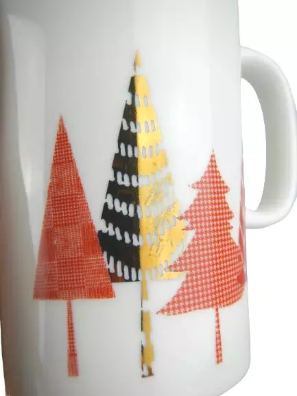 Starbucks Christmas Tall Mug 2017 Coffee Cup Christmas Trees Logo