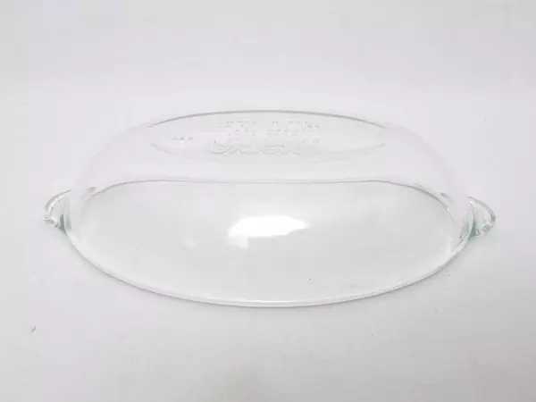 Set of 2 Pyrex by Corning Clear Glass 1 Cup Baking Dishes 328 Handles USA