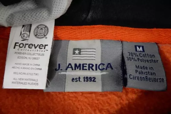 J. America Oregon State University Beavers Hooded Sweatshirt Men's Sz M Bag