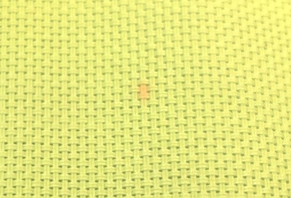 Lot of 6 Woven Rectangular Placemats Lime Green Modern PVC Non Slip Washable