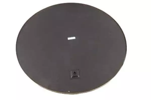 MH London 28 Inch Tivoli Gold Non Beveled Round Mirror Wall Décor Accent