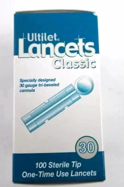 Lot of 3 Ultilet Lancets Classic 30G 100 Count Boxes Sealed Exp 09/2025 Sterile