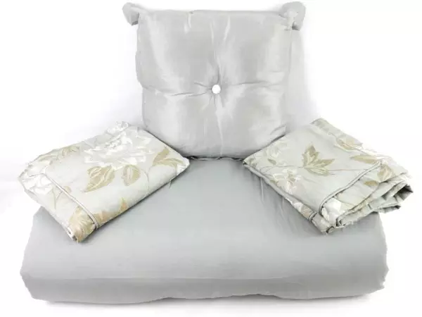Chris Madden King Size Floral Comforter With Shams Accent Pillow Sage Green Tan