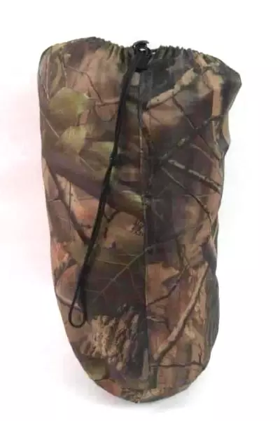 Hunter Camouflage Lightweight Sleeping Bag W/ Storage Bag Hunting Green Camo
