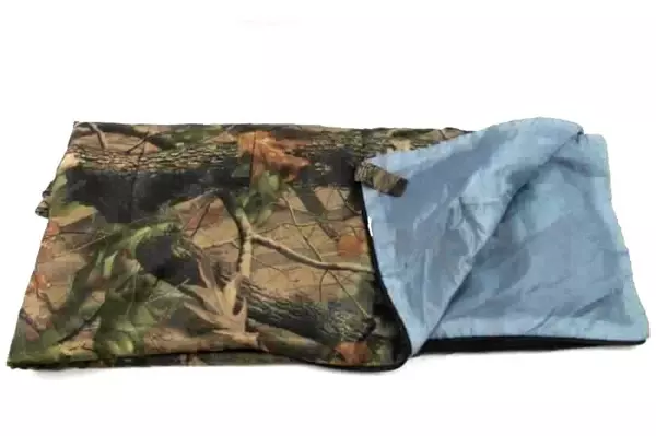 Hunter Camouflage Lightweight Sleeping Bag W/ Storage Bag Hunting Green Camo