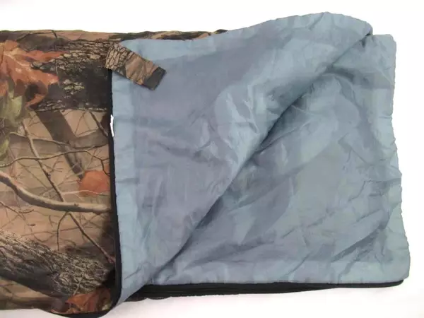 Hunter Camouflage Lightweight Sleeping Bag W/ Storage Bag Hunting Green Camo