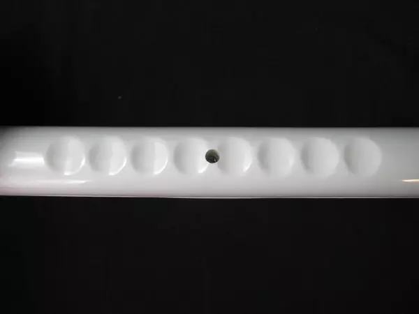 Suction Cup Shower Grab Bars White Plastic Beige Rubber Grip Lock Indicator