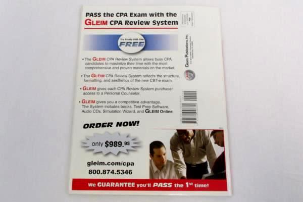 Gleim CPA Review A System for Success 2011 Edition Book Updated for New CBT-e