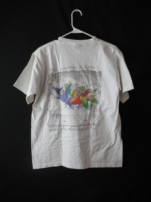 Jimmy Buffett Margaritaville Weather Is Here Wish You Were Beautiful Tee Sz S 98