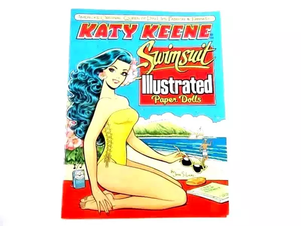 Katy Keen Swimsuit Illustrated Paper Dolls John S. Lucas Archie Comics 1995