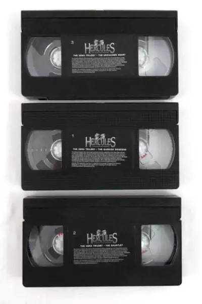 Xena Warrior Princess The Trilogy VHS Box Set Hercules Unchained Heart Gauntlet