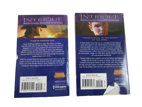 Lot of 2 Aimee Thurlo Harlequin Intrigue Copper Canyon Romance Books