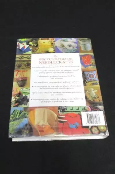 The Encyclopedia of Needlecrafts by Ganderton & Wood Hardcover w/ Plastic Jacket