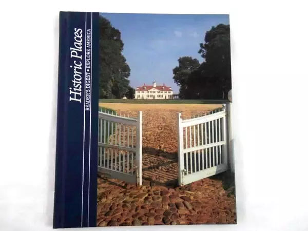 Vintage Readers Digest Explore America Historic Places Hardcover Book 1993
