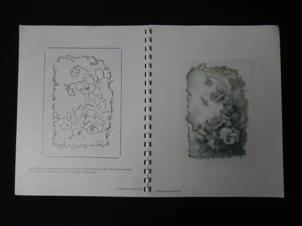 The Beauty of Monochromatics by Helen Humes 1982 Spiral Softcover Painting Book