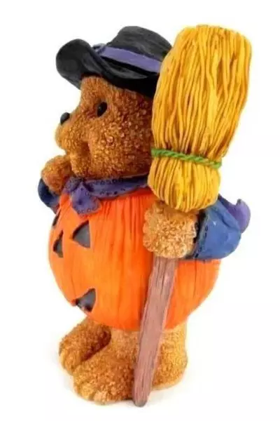 Great Party 8.5" Teddy Bear Resin Halloween Figurine