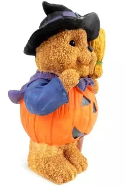 Great Party 8.5" Teddy Bear Resin Halloween Figurine