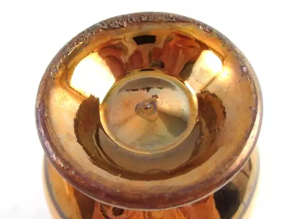 Vintage Copper Lustreware Creamer 4.5" Small Collectible Decor