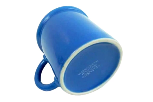 Lot of 4 Dansk Spectrum Mugs Sky Blue Large Handle