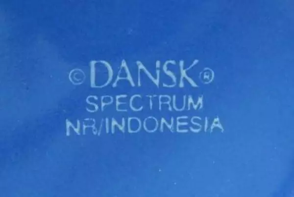Lot of 4 Dansk Spectrum Mugs Sky Blue Large Handle