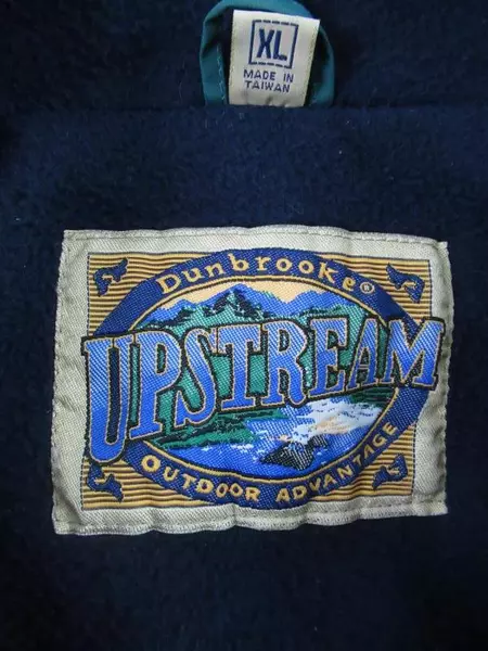 Vintage Dunbrooke Upstream Fleece Lined Windbreaker Jacket Men's Sz XL Gormley