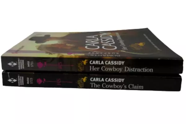 Lot of 2 Harlequin Romantic Suspense PB Books Carla Cassidy Cowboy Cafe 2012