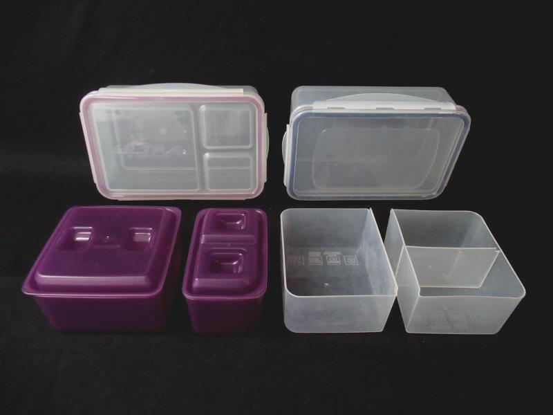 2 Artctic Zone Ultra Food Storage Containers with Removable Inner Containers