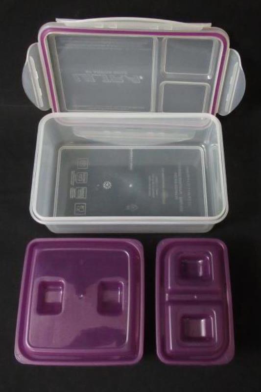 2 Artctic Zone Ultra Food Storage Containers with Removable Inner Containers