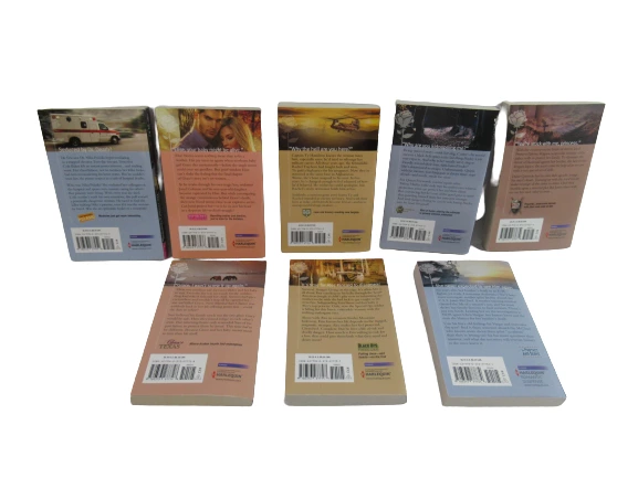 Lot of 8 Harlequin Romantic Suspense Paperback Books Various Authors 2011-12