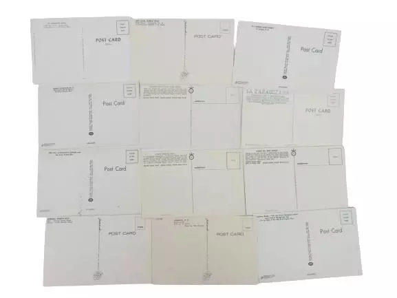 Lot of 12 Vintage Puerto Rico Postcards Blank 1970's San Juan Dorado Beach