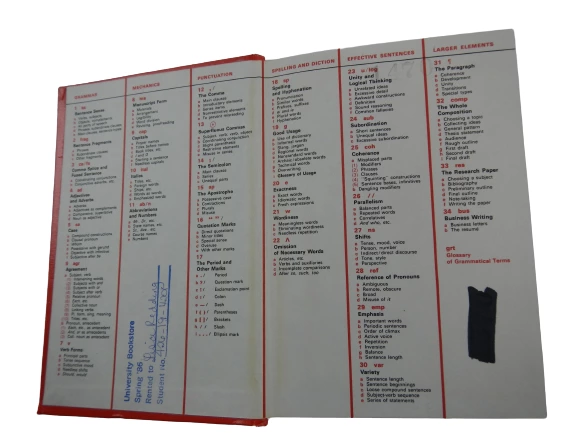 Harbrace College Handbook Ninth Edition 1984 by John C. Hodges, Mary E. Whitten