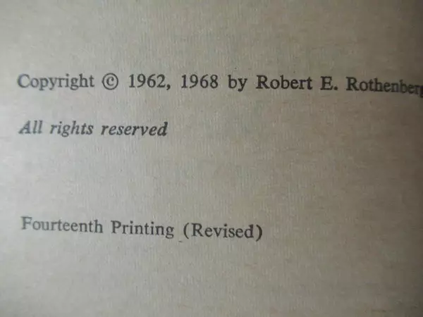 Vintage Medical Dictionary And Health Manual Robert E Rothenberg 1968 PB 14th Ed