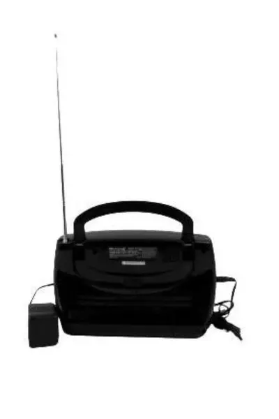 WeatherX WR282B Portable NOAA Weather Band AM/FM Radio AC/DC YP-004 Adpater