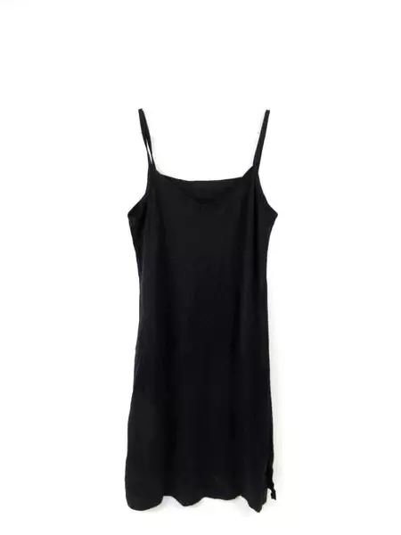 Vassarette Black Camisole Women's Size Small Smooth V Neckline