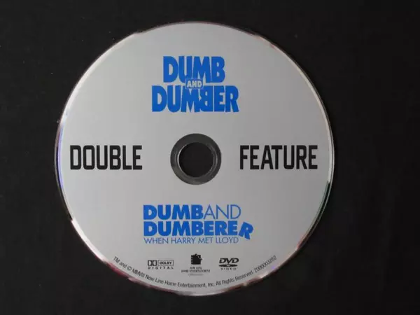 Dumb and Dumber DVD New Line Cinema Jim Carrey Jeff Daniels 1994 Vintage