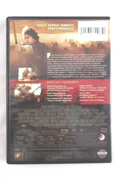 Tristan+Isolde DVD Twentieth Century Fox James Franco Sophia Myles 2006