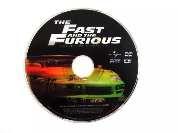 The Fast and the Furious DVD Universal Paul Walker Collector's Edition 2001