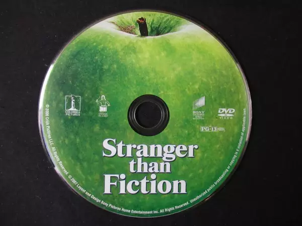 Stranger Than Fiction Will Ferrell Rated PG-13 2007 Columbia Pictures DVD Video