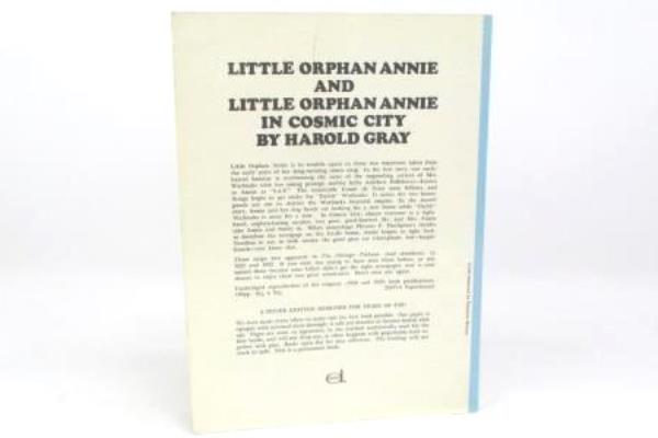 Little Orphan Annie And Little Orphan Annie In Cosmic City 178 pages