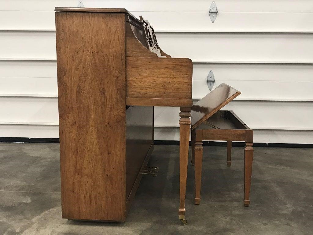 Vintage Heirloom Quality Kohler & Campbell Upright Piano with Bench